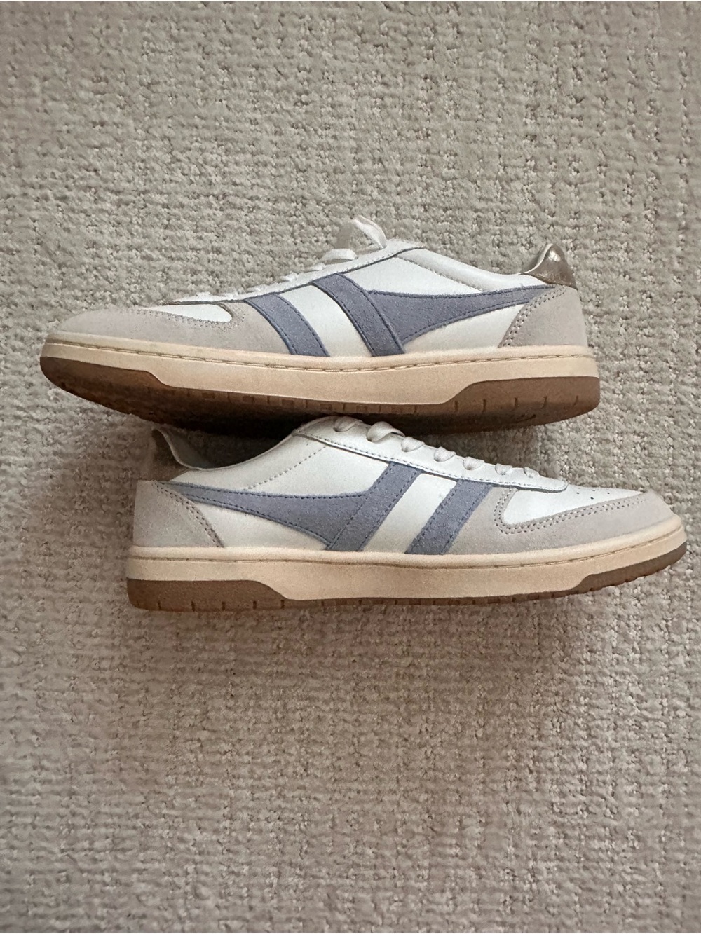 Gola Women's White, Light Blue & Cream Low-Top Sneakers Size 8 - Picture 11 of 11